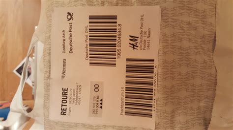 h&m retoure hermes
